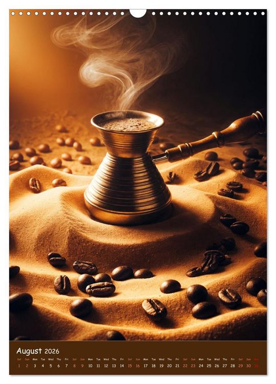 Produktbild: The Soul of Coffee - A Daily Ritual (Wall Calendar 2026 DIN A3 portrait), CALVENDO 12 Month Wall Calendar