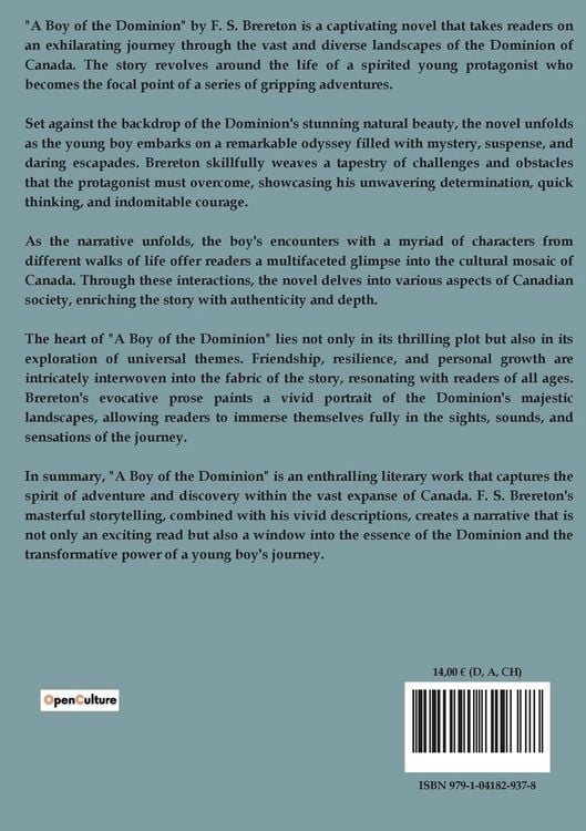 Produktbild: A Boy of the Dominion