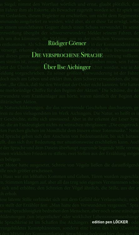 Produktbild: Die versprochene Sprache