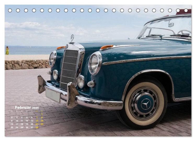 Produktbild: Classic Autos (Tischkalender 2026 DIN A5 quer), CALVENDO Monatskalender