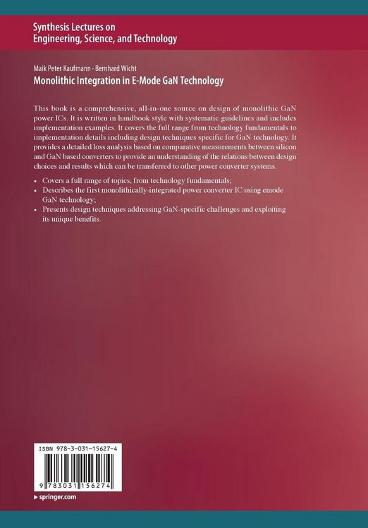 Produktbild: Monolithic Integration in E-Mode GaN Technology