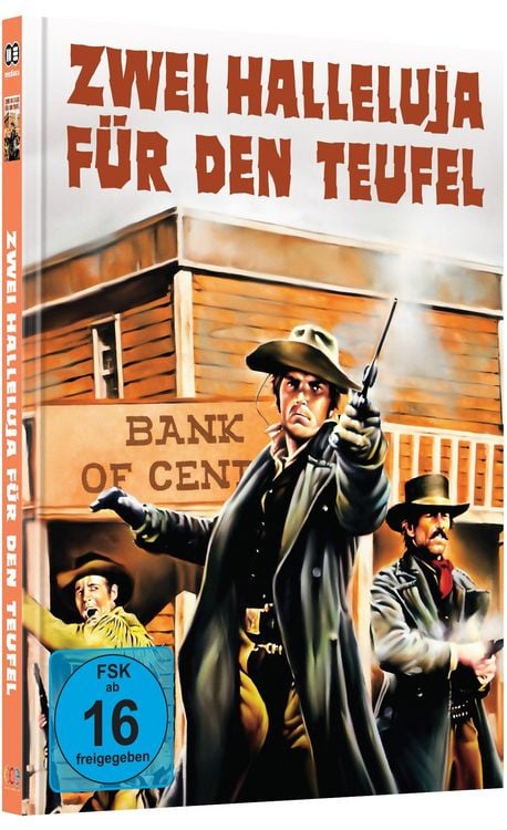 Produktbild: Zwei Halleluja f&uuml;r den Teufel - Mediabook - Cover A - Limited Edition (Blu-ray+DVD)