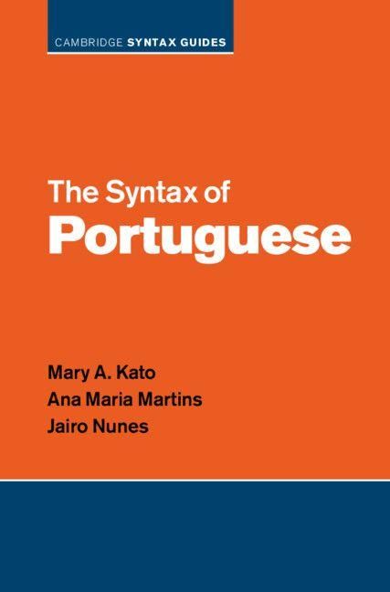 Produktbild: The Syntax of Portuguese