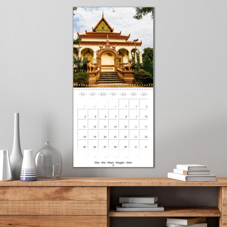 Produktbild: Siem Reap City of Temples Cambodia (Wall Calendar 2026 12 &times; 12 Inch) CALVENDO 12 Month Wall Calendar