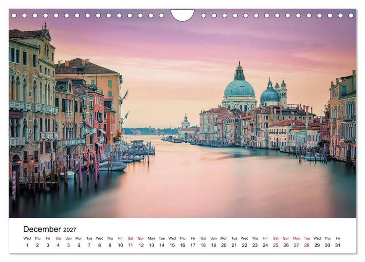 Produktbild: Dazzling Italy (Wall Calendar 2027 DIN A4 landscape), CALVENDO 12 Month Wall Calendar