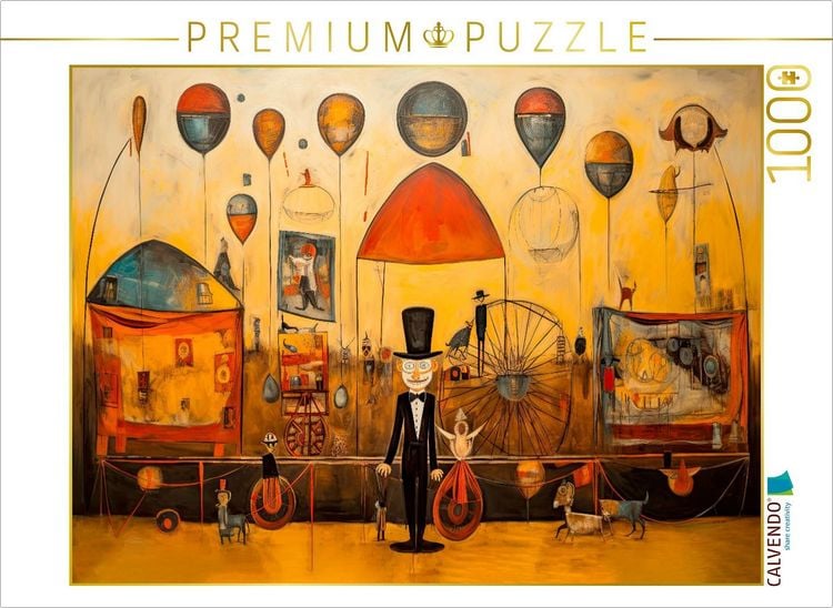 Produktbild: CALVENDO Puzzle Zirkus der Zeitreisenden | 1000 Teile Lege-Gr&ouml;&szlig;e 64x48cm Foto-Puzzle f&uuml;r gl&uuml;ckliche Stunden