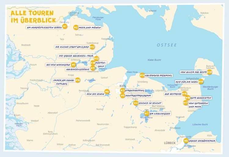 Produktbild: DUMONT Radelzeit an der Ostsee in Schleswig-Holstein