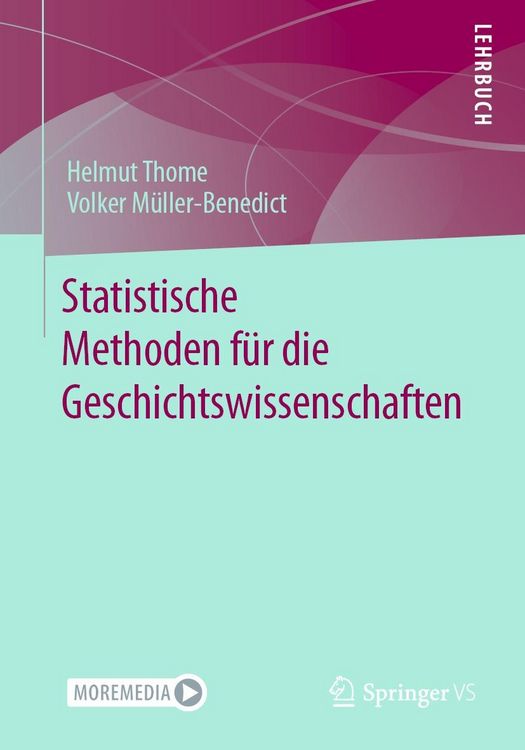 Produktbild: Statistische Methoden f&uuml;r die Geschichtswissenschaften
