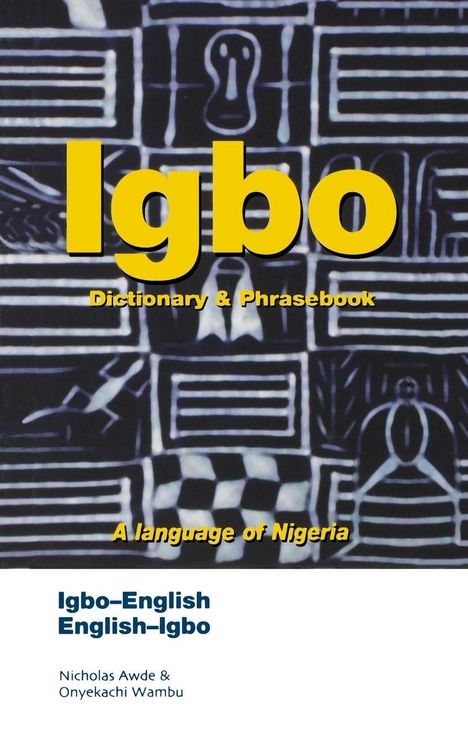 Produktbild: Igbo-English, English-Igbo Dictionary and Phrasebook