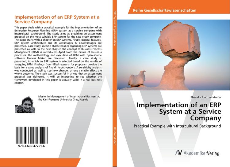 Produktbild: Implementation of an ERP System at a Service Company