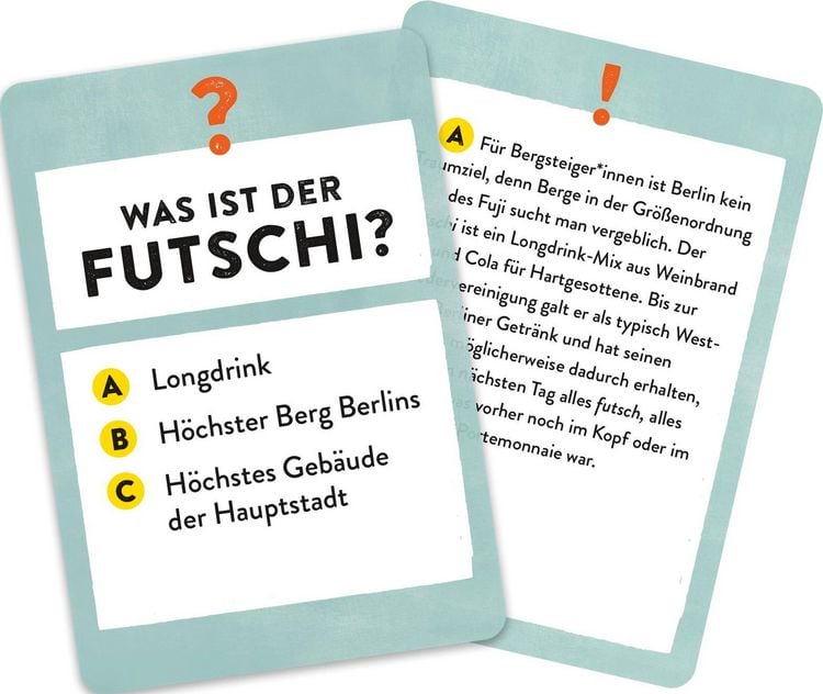 Produktbild: Wer h&auml;tte das gedacht?! Das Unn&uuml;tzes Wissen-Quiz Berlin