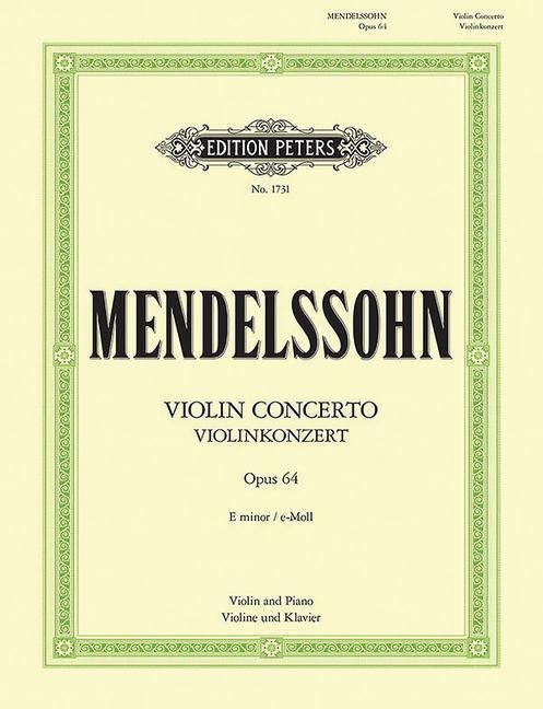 Produktbild: Mendelssohn, F: Violin Concerto in E Minor Op. 64 (Edition f