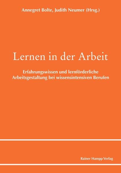 Produktbild: Lernen in der Arbeit
