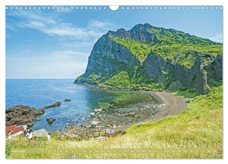 Produktbild: S&uuml;dkorea: Zwischen gelbem und japanischem Meer (Wandkalender 2026 DIN A3 quer), CALVENDO Monatskalender