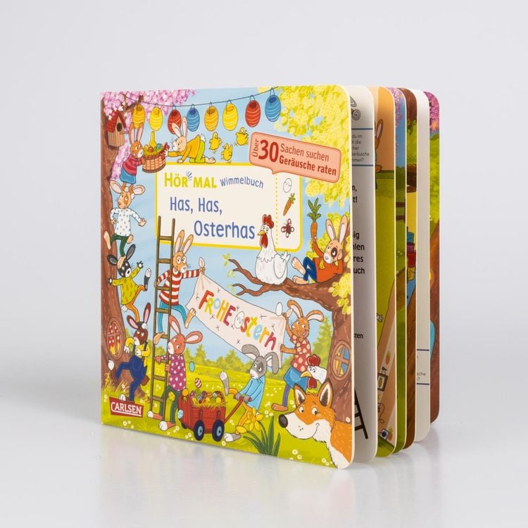 Produktbild: H&ouml;r mal (Soundbuch): Wimmelbuch: Has, Has, Osterhas