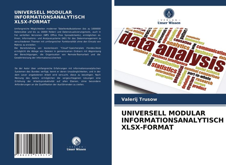 Produktbild: Universell Modular Informationsanalytisch Xlsx-Format