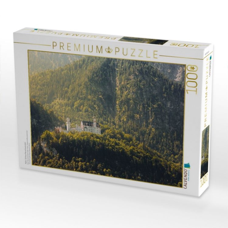 Produktbild: CALVENDO Puzzle Motiv: Schloss Neuschwanstein | 1000 Teile Lege-Gr&ouml;&szlig;e 64x48cm Foto-Puzzle f&uuml;r gl&uuml;ckliche Stunden