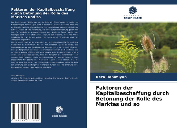 Produktbild: Faktoren der Kapitalbeschaffung durch Betonung der Rolle des Marktes und so