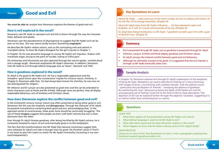 Produktbild: Collins Snap Revision Text Guides - Dr Jekyll and MR Hyde: Aqa GCSE English Literature