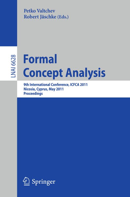 Produktbild: Formal Concept Analysis