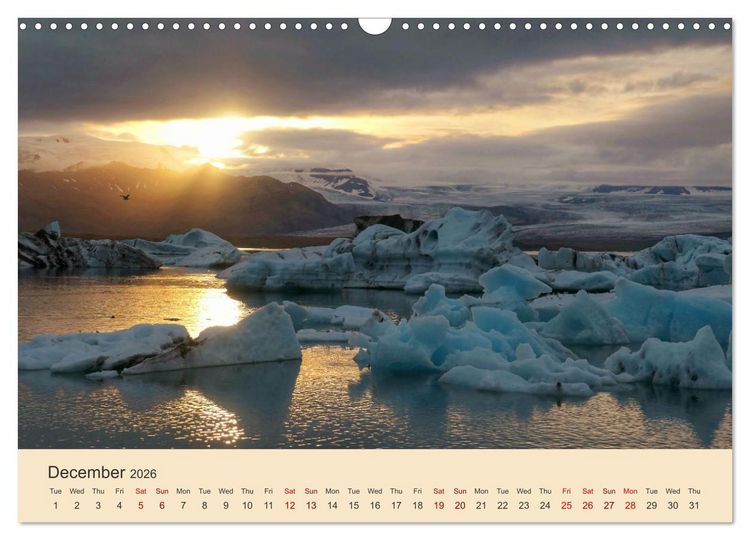 Produktbild: World sunsets (Wall Calendar 2026 DIN A3 landscape), CALVENDO 12 Month Wall Calendar