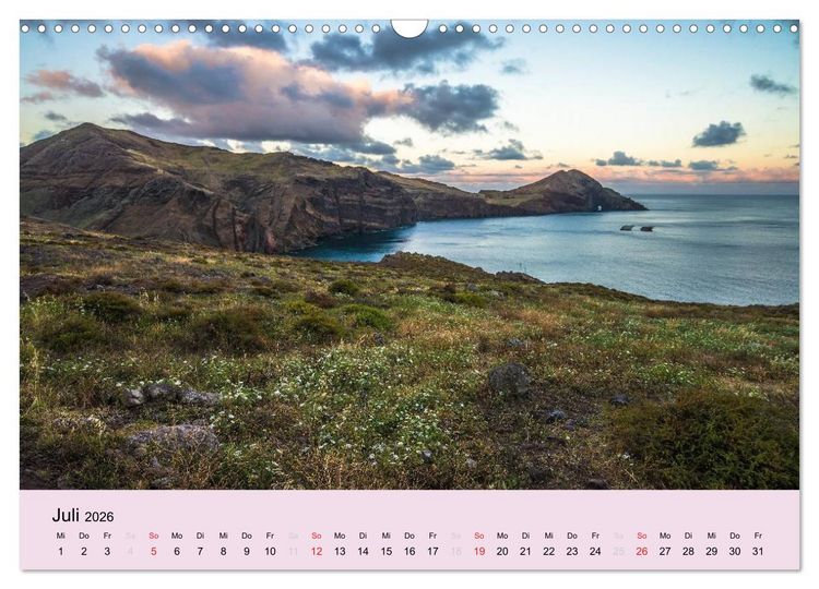 Produktbild: Zauberhaftes Madeira (Wandkalender 2026 DIN A3 quer), CALVENDO Monatskalender