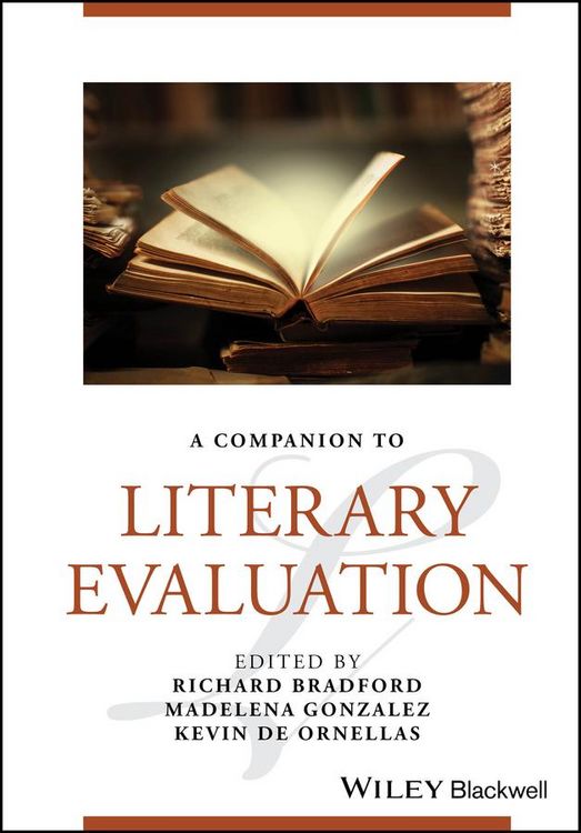 Produktbild: A Companion to Literary Evaluation