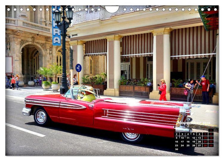 Produktbild: Der rote Star . Oldsmobile Starfire 98 (Wandkalender 2026 DIN A4 quer), CALVENDO Monatskalender