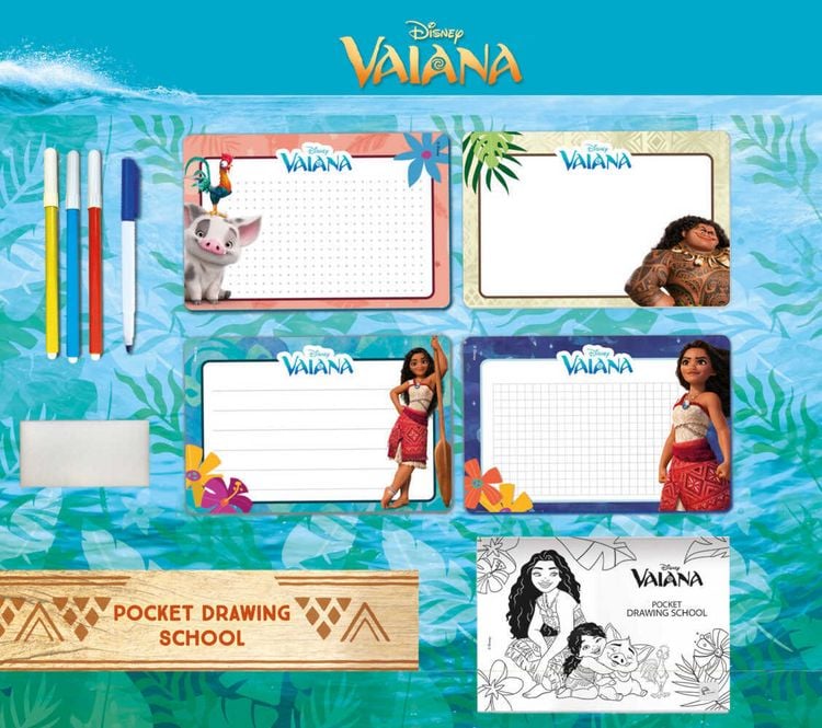 Produktbild: Vaiana Malschule Taschengr&ouml;&szlig;e