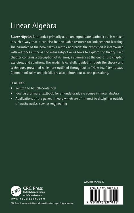 Produktbild: Linear Algebra