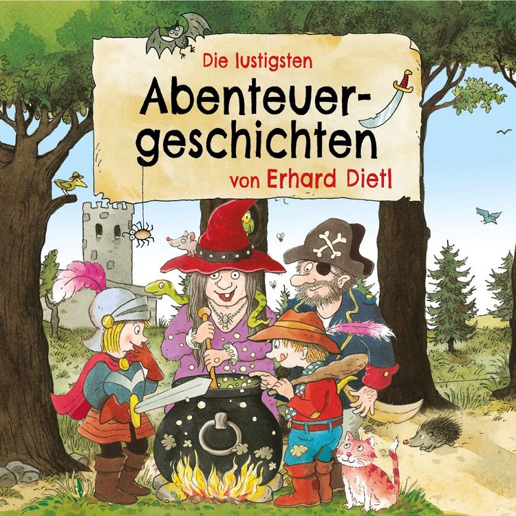 Produktbild: Die lustigsten Abenteuergeschichten von Erhard Dietl