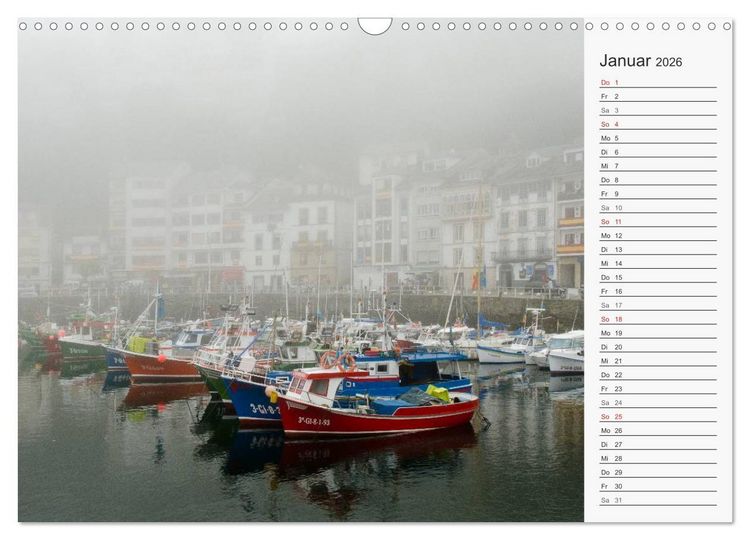 Produktbild: Der Nordwesten Spaniens (Wandkalender 2026 DIN A3 quer), CALVENDO Monatskalender
