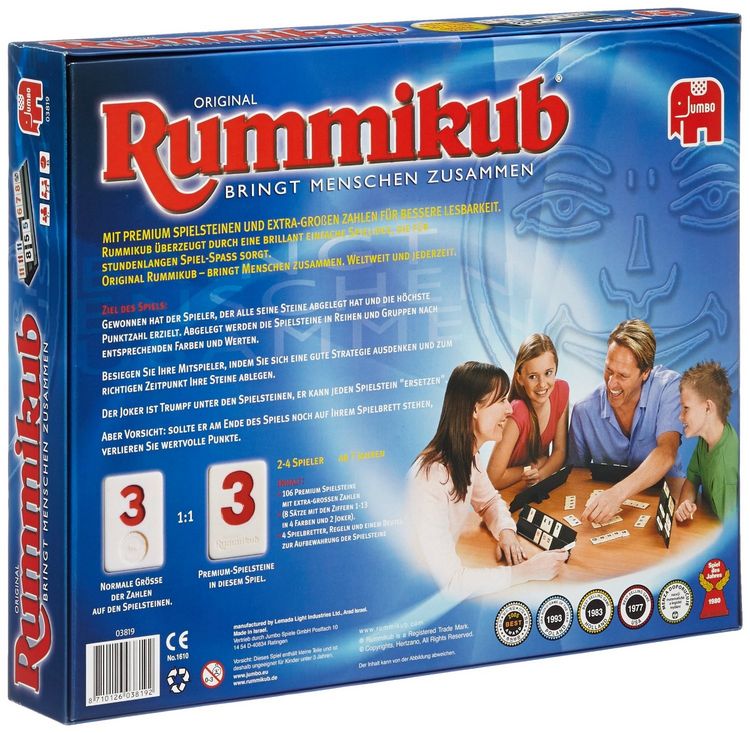 Rummikub - Original Rummikub XXL
