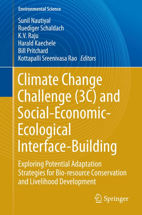 Produktbild: Climate Change Challenge (3C) and Social-Economic-Ecological Interface-Building