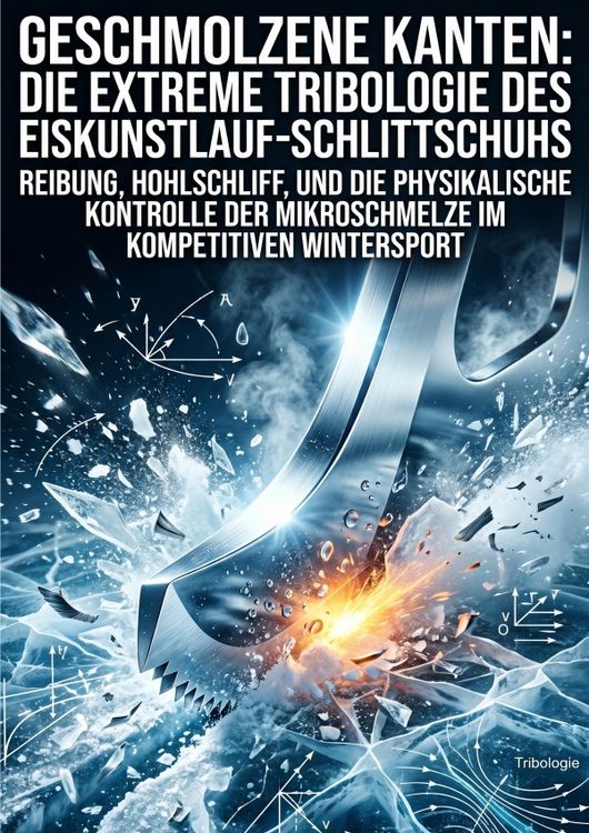 Produktbild: Geschmolzene Kanten: Die extreme Tribologie des Eiskunstlauf-Schlittschuhs