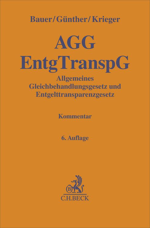 Produktbild: Allgemeines Gleichbehandlungsgesetz und Entgelttransparenzgesetz. AGG EntgTranspG