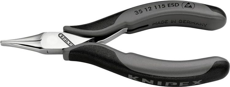 Produktbild: Knipex-Werk Elektronik-Greifzange 35 12 115 ESD