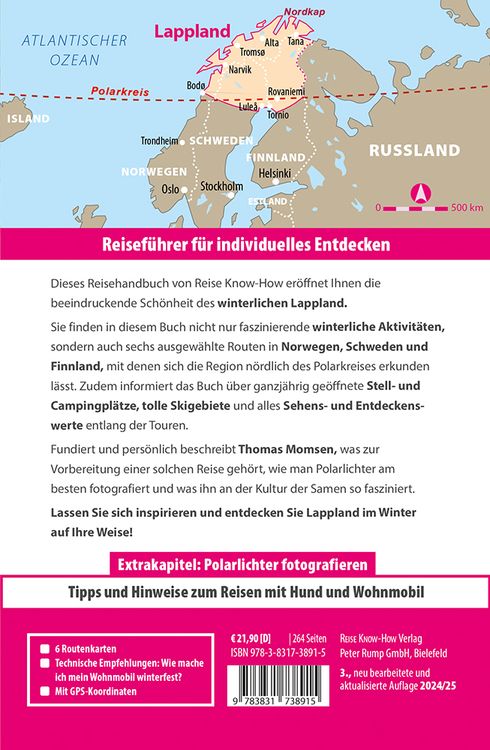 Produktbild: Reise Know-How Reiseführer Durch Lappland im Winter