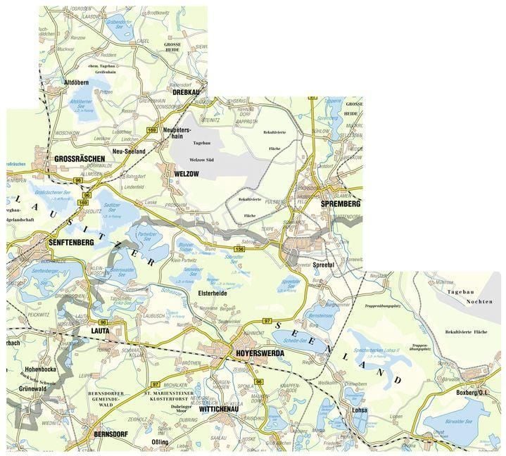 Produktbild: Lausitzer Seenland