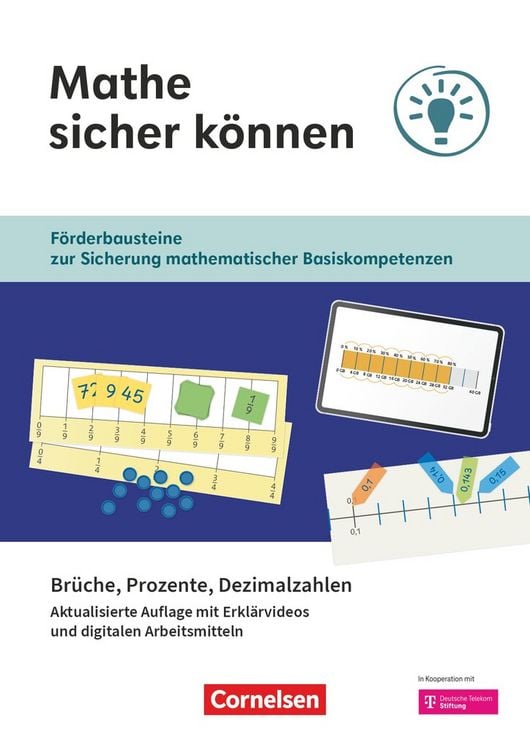 Produktbild: Mathe sicher k&ouml;nnen - F&ouml;rderbausteine zur Sicherung mathematischer Basiskompetenzen - 5.-7. Schuljahr