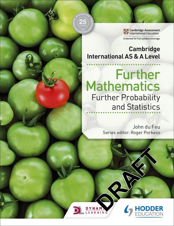 Produktbild: Cambridge International AS & A Level Further Mathematics Further Probability & Statistics