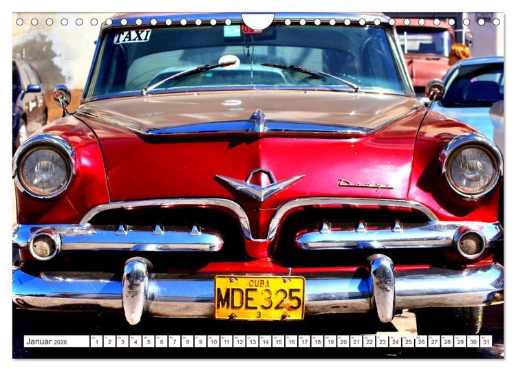 Produktbild: DODGE '55 (Wandkalender 2026 DIN A4 quer), CALVENDO Monatskalender