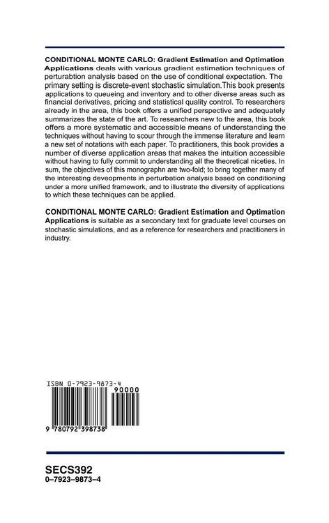 Produktbild: Conditional Monte Carlo