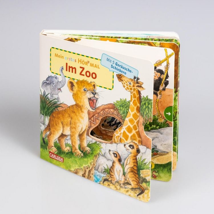 Produktbild: Mein erstes H&ouml;r mal (Soundbuch ab 1 Jahr): Im Zoo