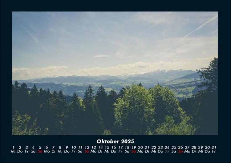Produktbild: Berglandschaften 2025 Fotokalender DIN A4