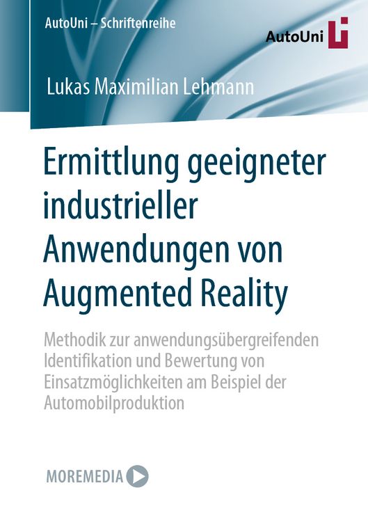 Produktbild: Ermittlung geeigneter industrieller Anwendungen von Augmented Reality