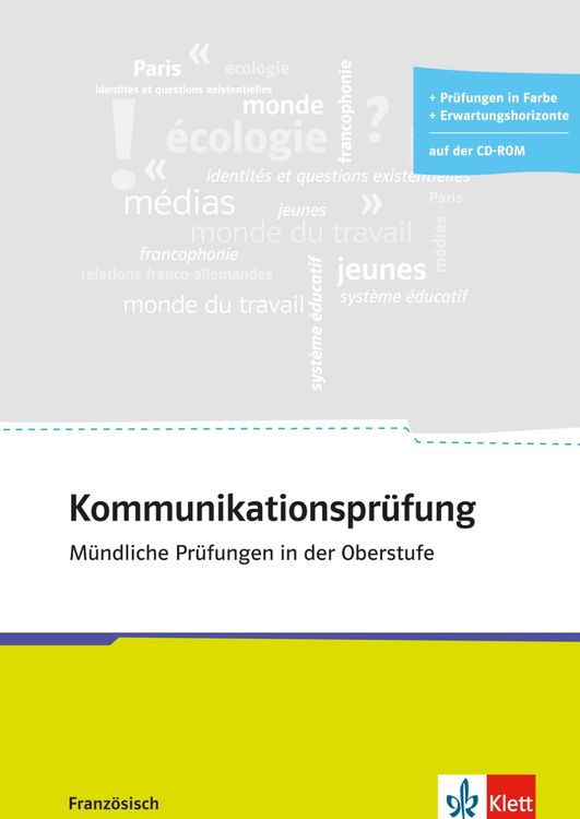 Produktbild: Kommunikationspr&uuml;fung Franz&ouml;sisch