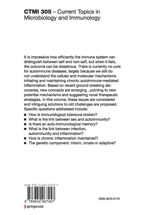 Produktbild: Current Concepts in Autoimmunity and Chronic Inflammation