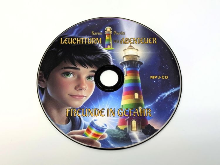 Produktbild: Leuchtturm der Abenteuer Freunde in Gefahr - Spannendes und lustiges H&ouml;rbuch f&uuml;r Kinder ab 8-10 Jahren f&uuml;r Jungen und M&auml;dchen
