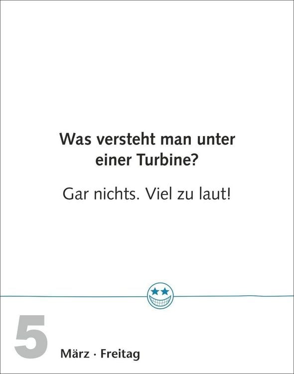 Produktbild: Beste Witze Tagesabrei&szlig;kalender 2027